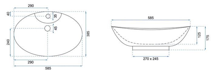 Lavabo Da Appoggio Rea Rosa 2