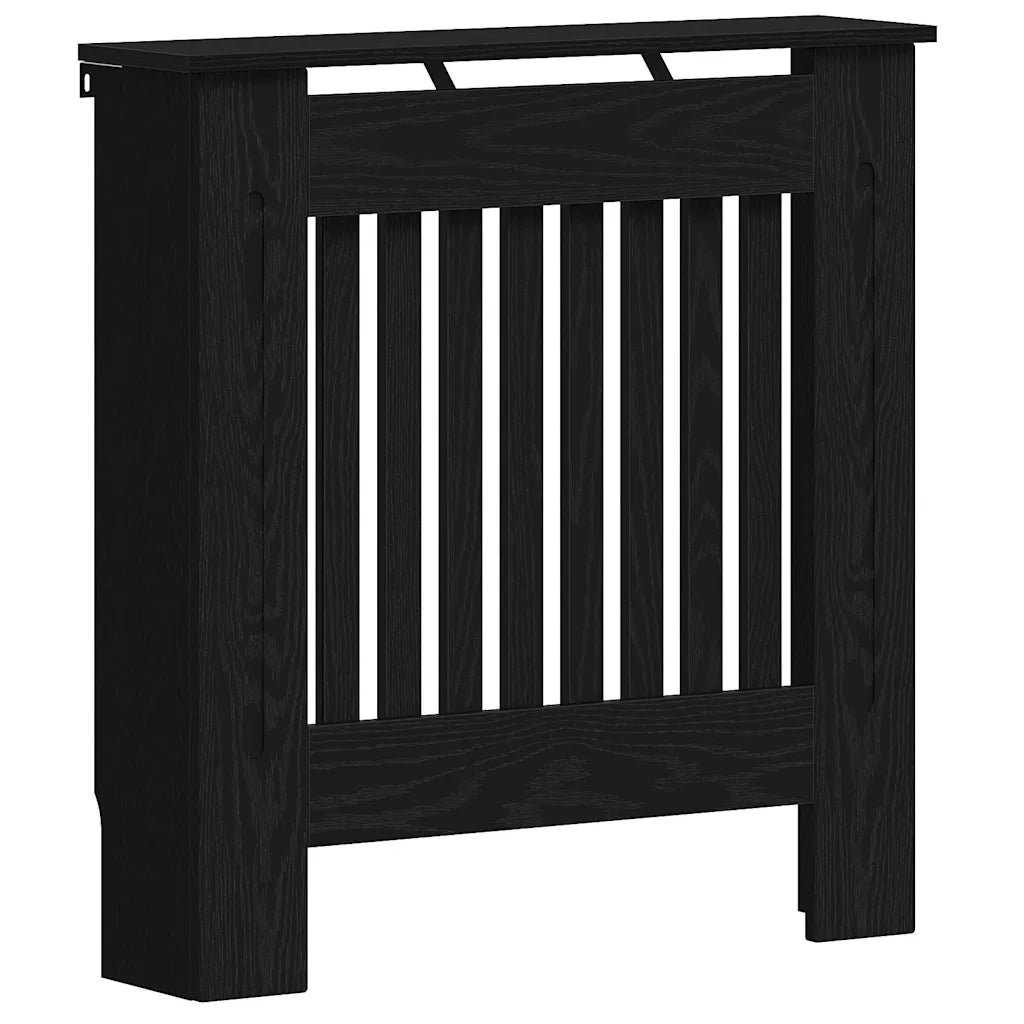 Copertura per radiatori Rovere Nero 78 x 19 x 81,5 cm 884102