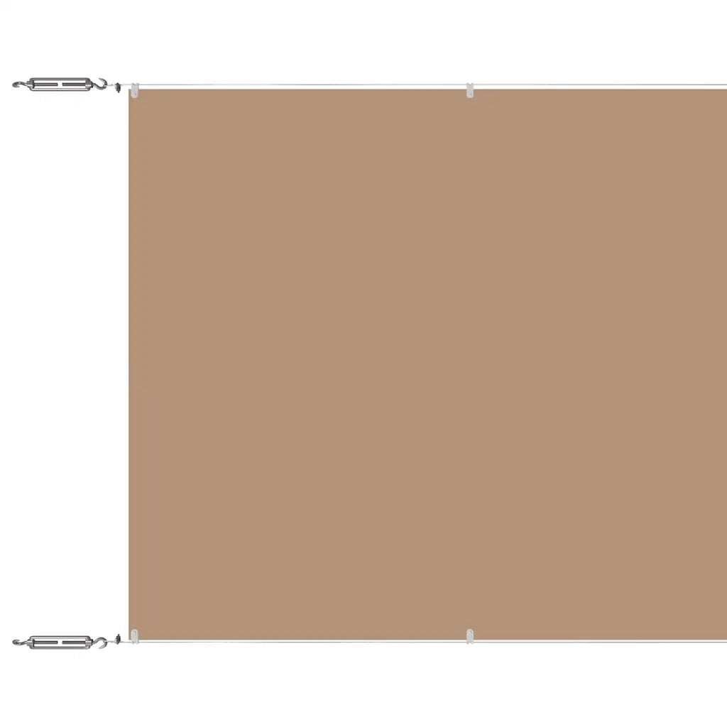 Paravento Verticale Grigio Talpa 140x600 cm in Tessuto Oxford 148412