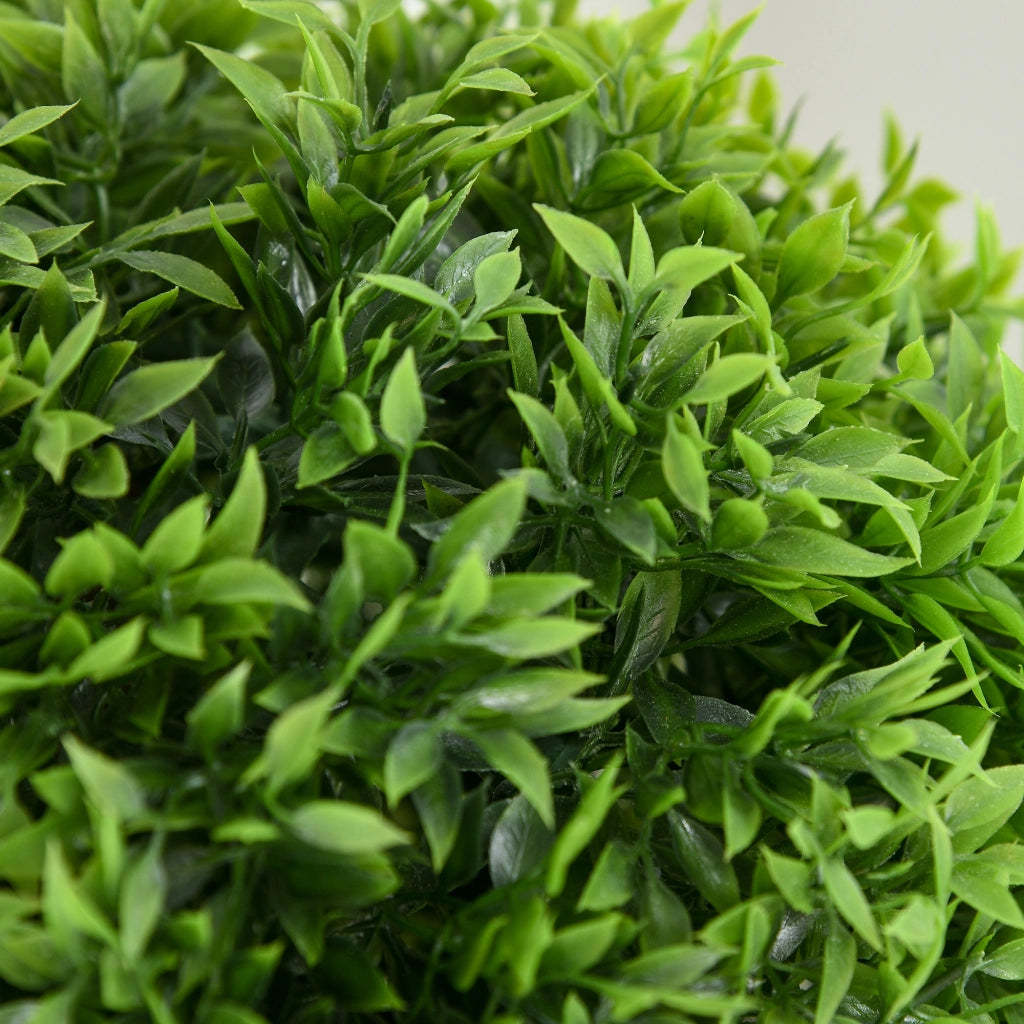 Buxus artificiale grande 110cm con 3 sfere ¨C zephmum ¨C verde UV resistente per giardino esterno