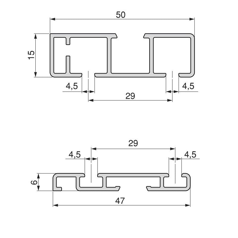 Supporto per CPU, Acciaio, Verniciato alluminio