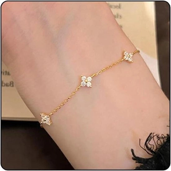 Anello per braccio - Argento sterling 925 - Donna - Oro - 15 cm - Scatola regalo