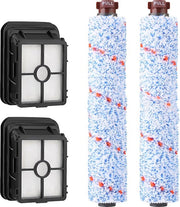 Set di Spazzola per Aspirapolvere - Filtro HEPA - 4 Pezzi - Adatto per Bissell Crosswave 17132/2225N/1785/1866F/1868F/1926/2303/2306A/2306/23062/23068 - Parti di Ricambio