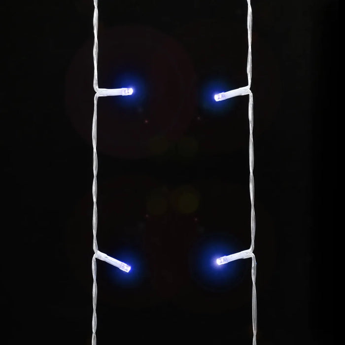 Illuminazione per Albero di Natale 320 LED Blu 375 cm 356925