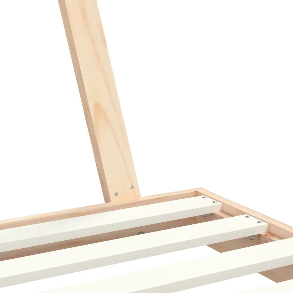 Giroletto per Bambini | Letto Infantile | Lettino 90x200 cm in Legno Massello di Pino