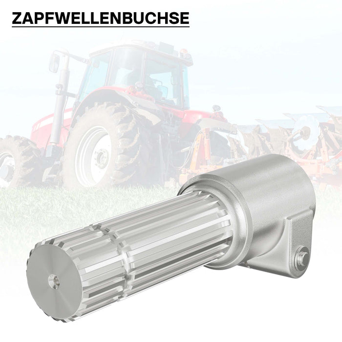 Boccola albero cardanico 160mm Attacco albero scanalato 1 3/8" 6D Albero uscita 1 3/8" 21D