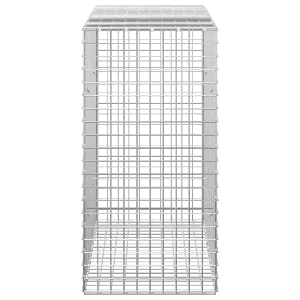 Gabione con filo da 5 mm e rete da 5x5 cm 100x50x100 cm 3464252