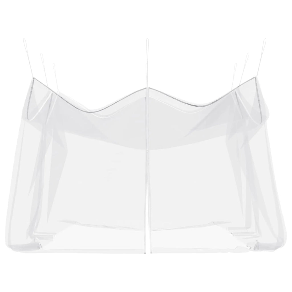 Zanzariera da giardino 156 Mesh Bianco 4 x 4 x 2,5 m Poliestere 42033541