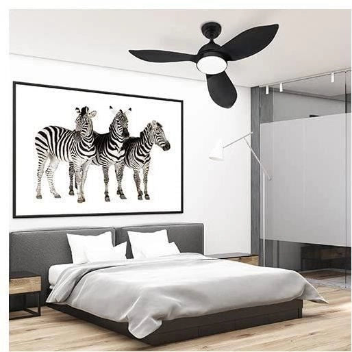 Corsica bianca - 116 cm ventilatore a soffitto da 70 W + illuminazione a LED