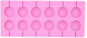 Siliconi per dolci - Forme a cono di cioccolato - Senza BPA - Rosa - Rivestimento per dolci - Ideali per le creazioni casalinghe - 12 forme rotonde