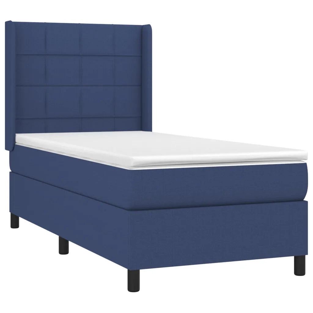 Giroletto a Molle con Materasso Blu 80x200 cm inTessuto 3131391