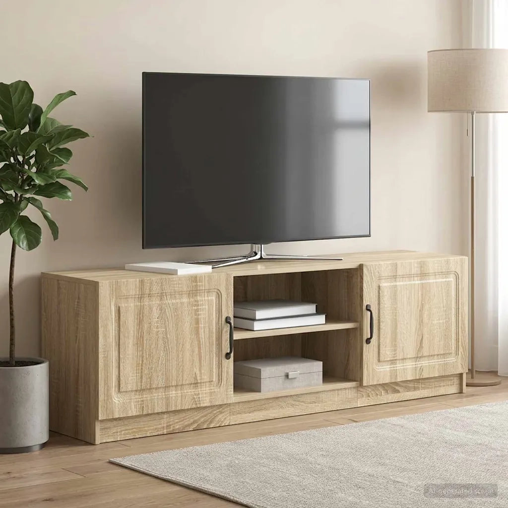 Mobile TV Rovere Sonoma 150 x 31 x 47 cm Legno ingegnerizzato 895837
