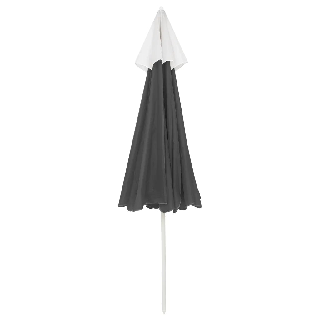 Ombrellone da Spiaggia Antracite 240 cm  cod mxl 23394