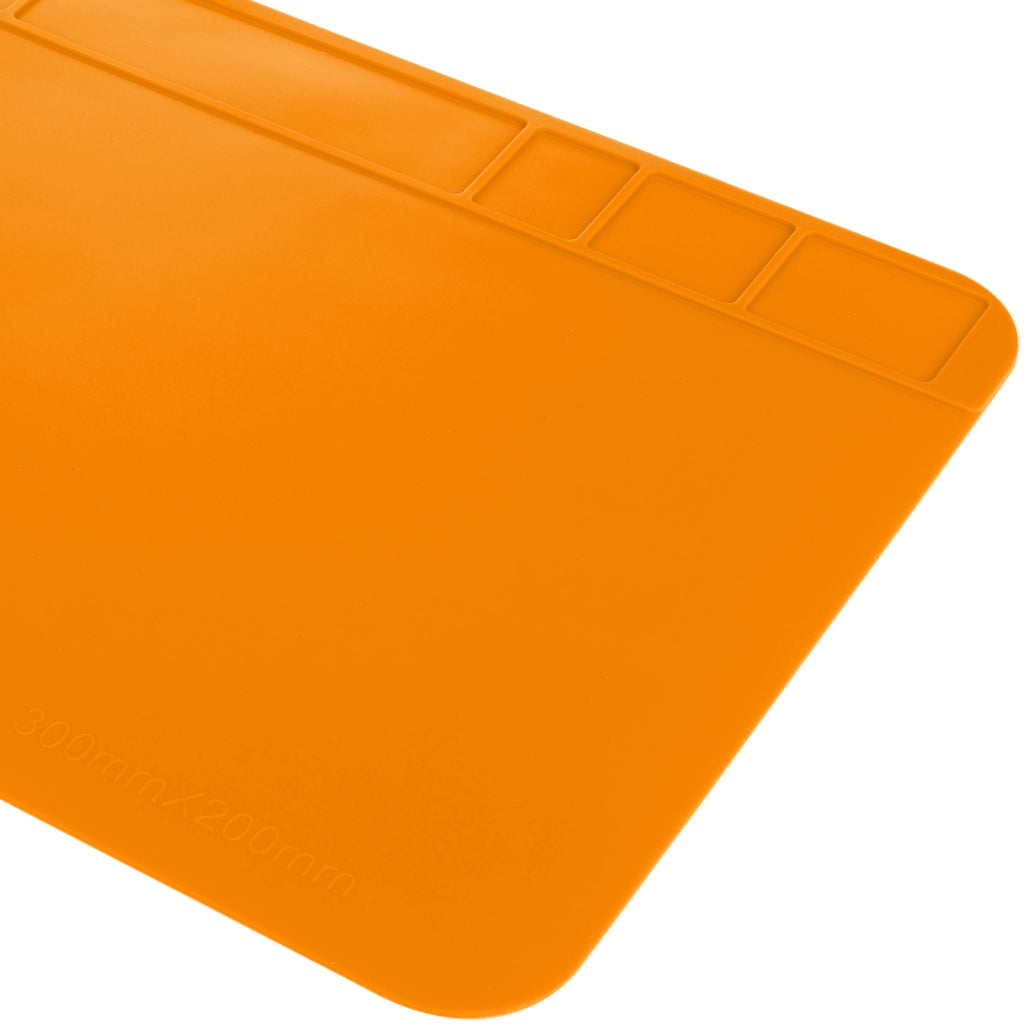 Tappetino in Silicone per Saldatura 200x300mm – Resistente al Calore 500°C | Antiscivolo, Organizzatori Viti