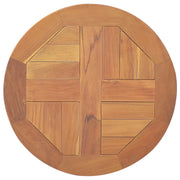 Piano Tavolo in Legno Massello di Teak Rotondo 2,5 cm 40 cm cod mxl 64338