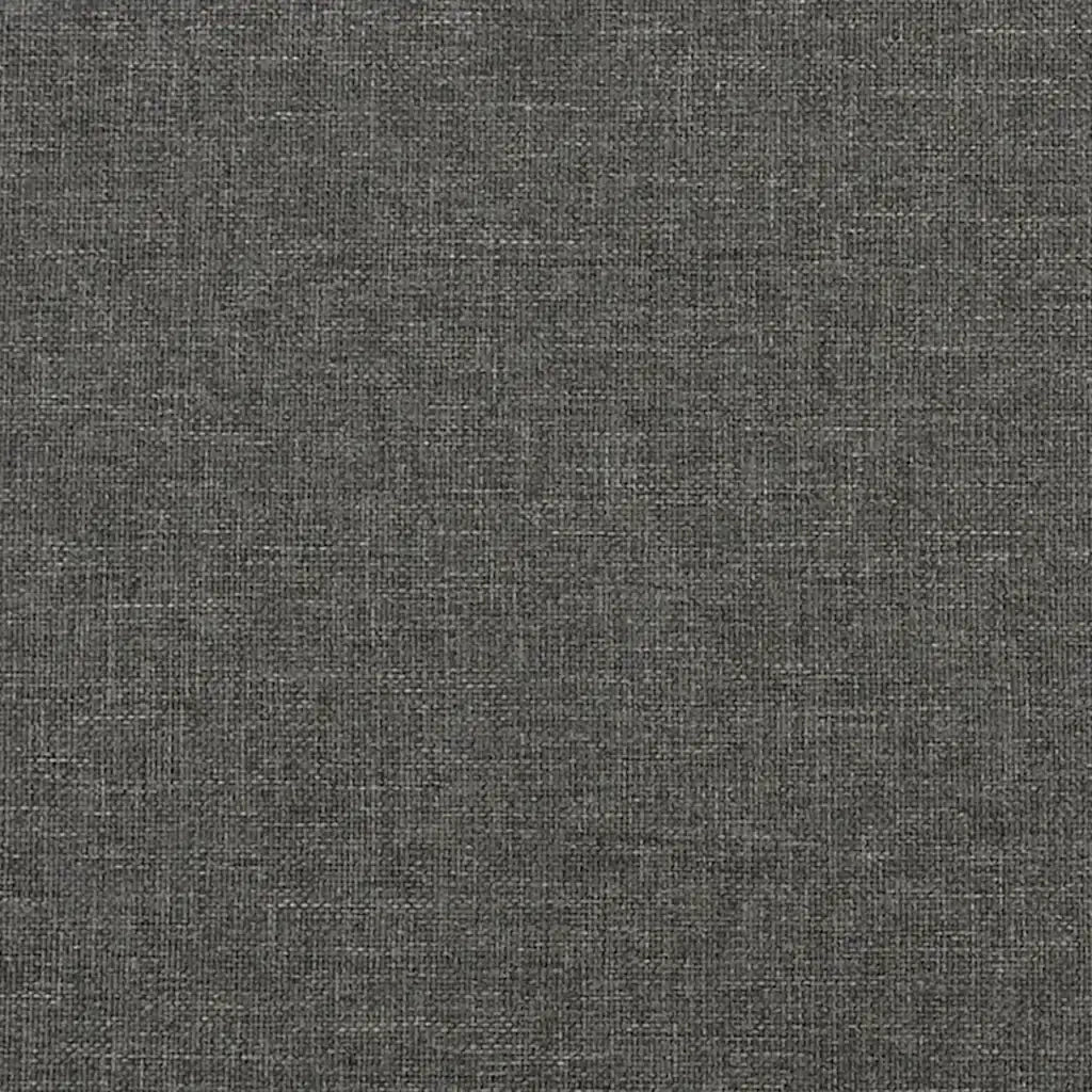 Giroletto a Molle con Materasso Grigio Scuro 120x190cm Tessuto 3269959