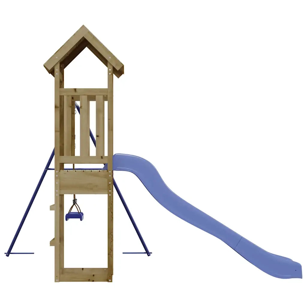 Set da Gioco da Esterno in Legno di Pino Impregnato CFW6282526
