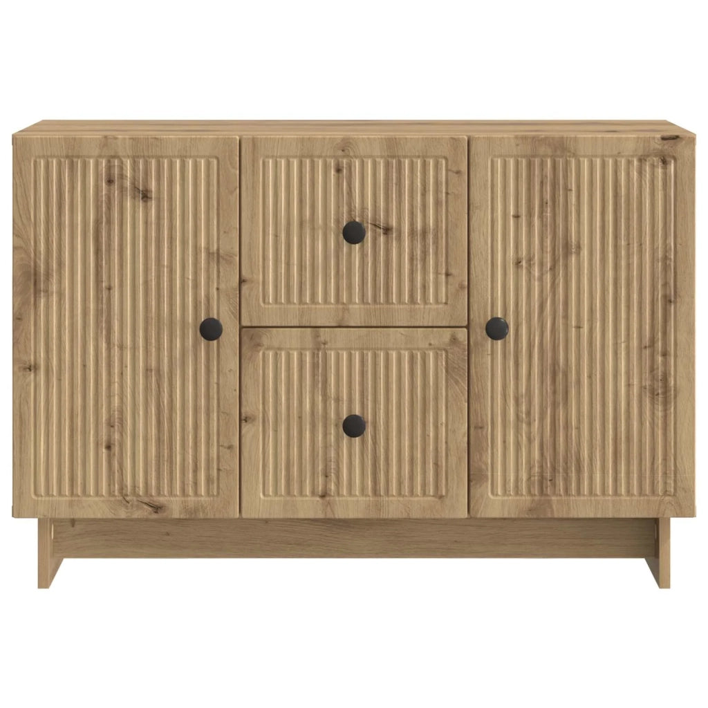 Credenza con cassetto Rovere Artigianale 89 x 34,5 x 60 cm 893974