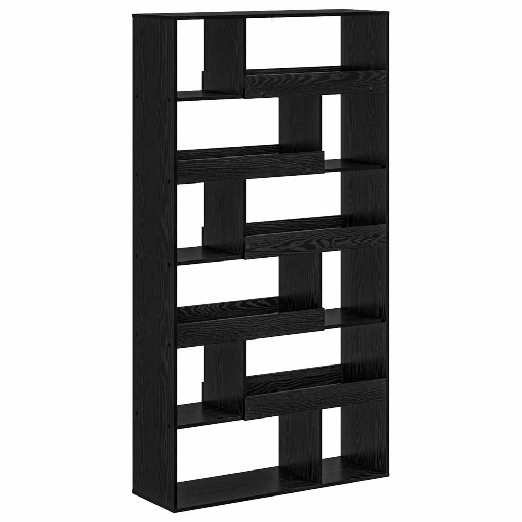 Scaffale per Libri Rovere nero 100 x 33 x 156,5 cm 3446641