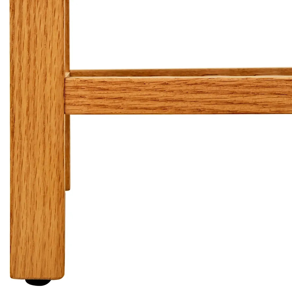 Scarpiera | Mobile per scarpe con 4 Ripiani 50x27x80 cm in Legno Massello di Rovere