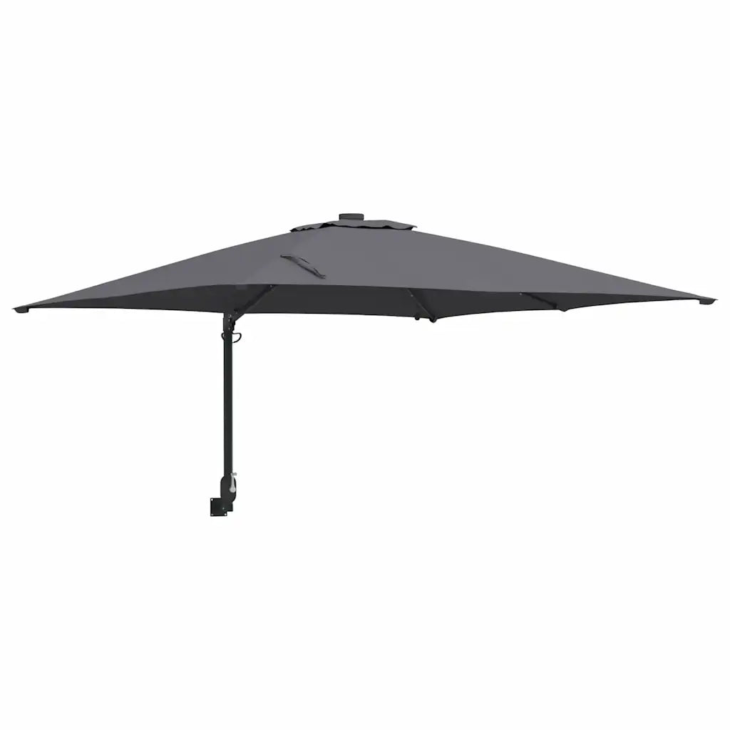 Ombrello da giardino Antracite 248,5 x 247,5 x 160 cm 42003253