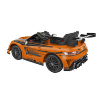 Macchina Elettrica per Bambini Licenza Ufficiale Mercedes Benz GT3 Telecomandata 12V 4,5Ah Arancione