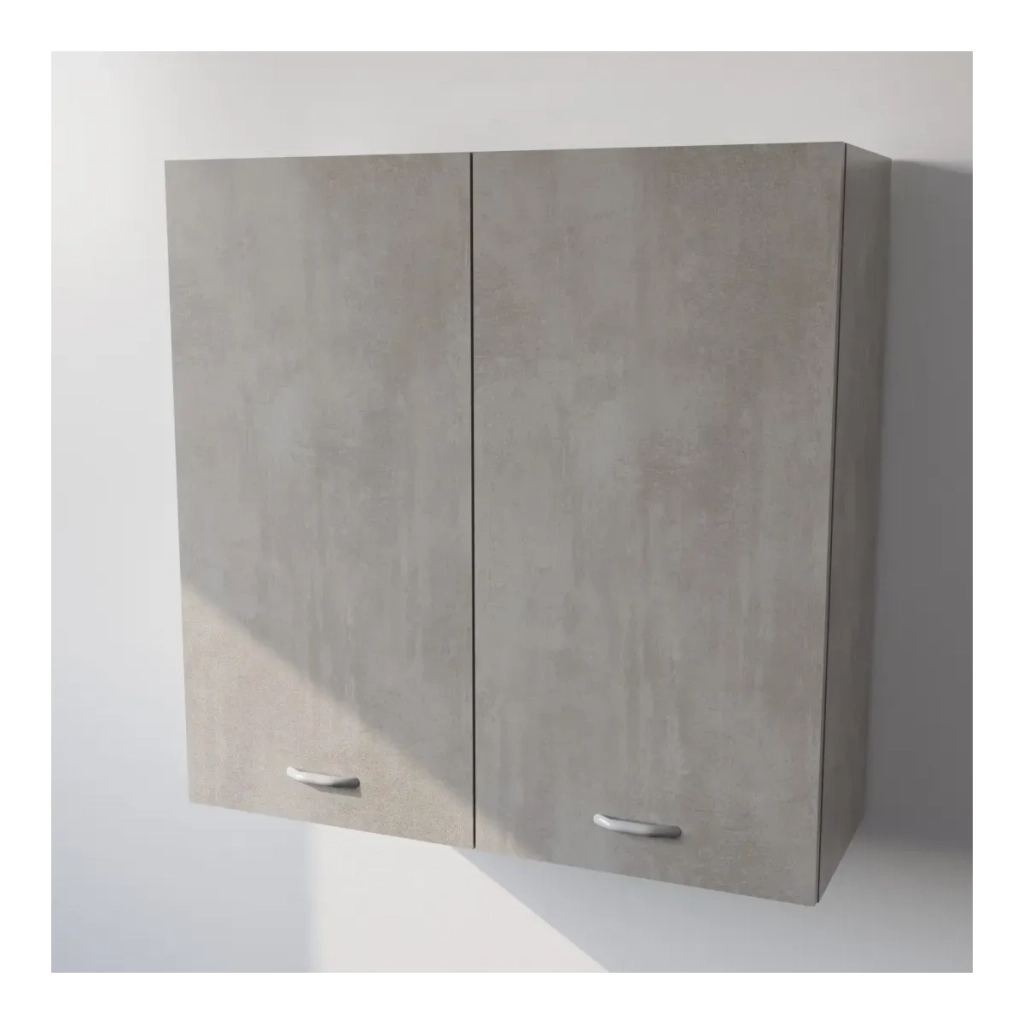 Calandrelli Pensile Scolapiatti H 90 L 80 P 33 cm Cemento