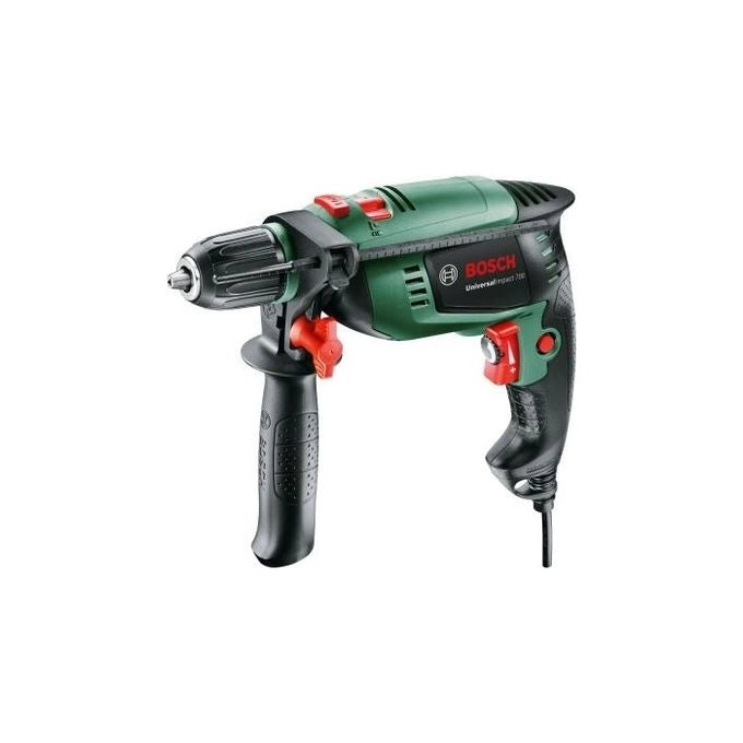 Bosch UniversalImpact 700 3000 Giri/min Senza chiave 1,7 kg Nero, Verde, Rosso