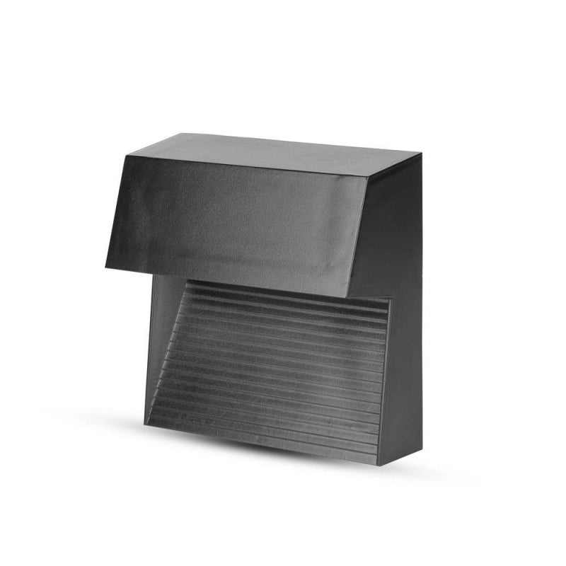 Faretti Segnapasso Led 3W da incasso per esterno Step Light Black Body Corro Square IP65 4000K