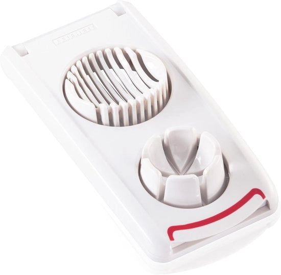 Esecutore di 3 in 1 per uova con snipper di funghi - Assistente per cucina per uova, kiwi e patate pelate