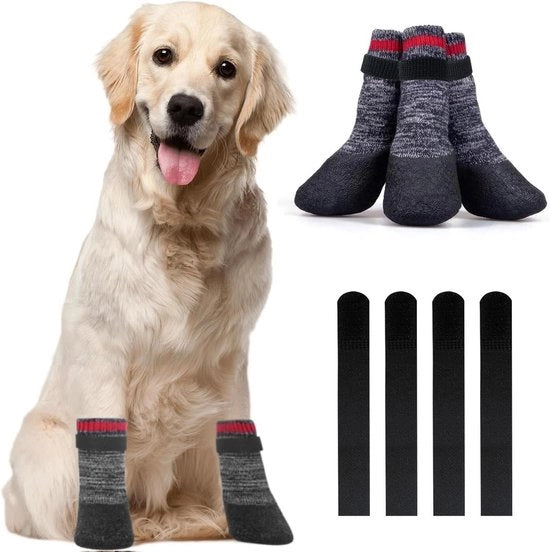 Pannelli Antislip per Cani - 4 pezzi - Impermeabili - Adattabili - per Cani Piccoli, Medi e Grandi - Dimensione XL