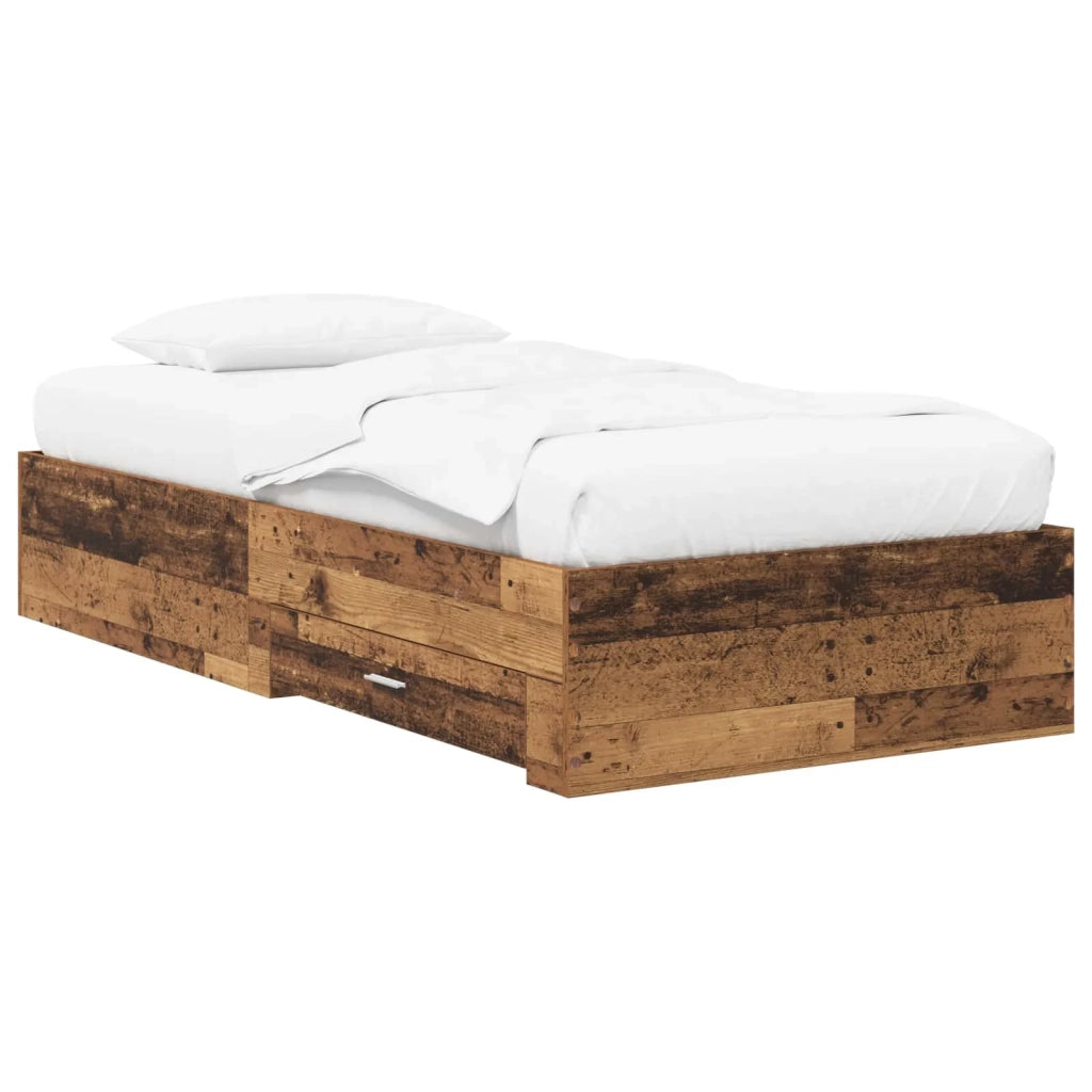 Struttura del letto Legno antico Legno ingegnerizzato 3429528