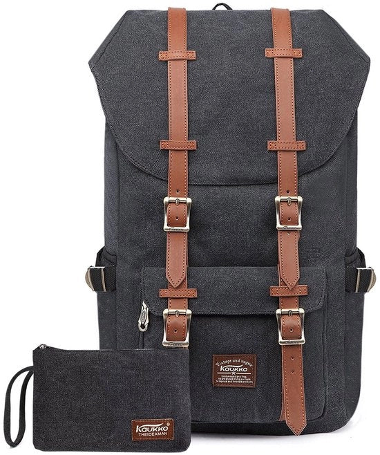 Borsa da Spalla per Uomo e Donna Studente 17 pollici Borsa per Notebook 15 pollici Borsa Casual per Studenti per Escursioni 46 cm, 22,4 L