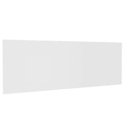 Testiera | Testata per Letto Bianca 240x1,5x80 cm in Legno Ingegnerizzato
