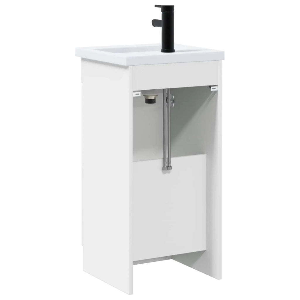 Mobile da bagno con lavabo Bianco Lucido 42 x 40 x 84,5 cm 890028