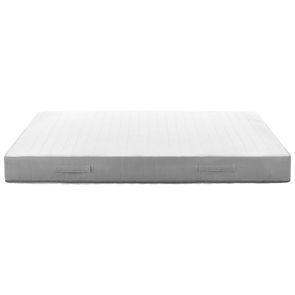 Materasso a molle insacchettate EU matrimoniale con maniglie imbottitura in Memory Foam rinfrescante sfoderabile 180 x 200 cm Firm Design moderno trapuntato