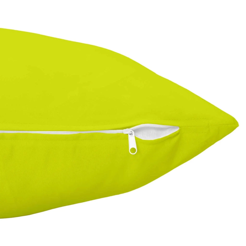 Federa 6 pcs HEERLEN Verde brillante. 35 x 35 cm Poliestere 908148