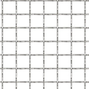 Recinzione in Rete Modulare in Acciaio Inox 100x85cm 31x31x3mm 142291