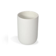 Porta Spazzolini da Appoggio Bianco Opaco in Ceramica Mod. Chloe