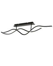 Plafoniera a sospensione a led Sinuo 36W nero 3666-65-101 Fabas Luce