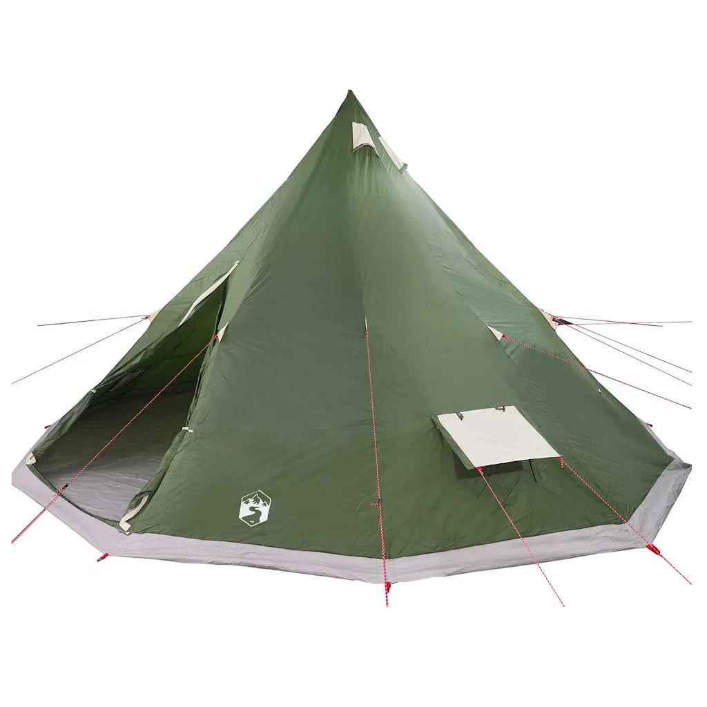 Tenda Tipi con tetto Verde 560 x 560 x 300 cm taffetà 42000981