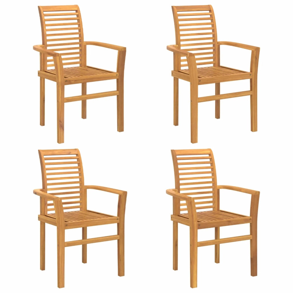 Sedia da pranzo 4 pcs Marrone 62 x 55 x 94 cm 42007596