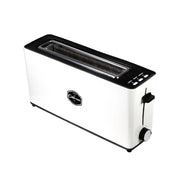 Tostapane per fette lunghe elettrico 900W, slot extra largo per pane in cassetta, 7 livelli doratura regolabili - SOGO
