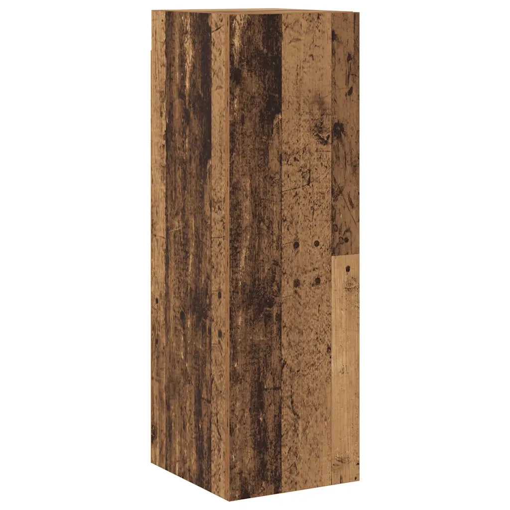 Mobili TV a Parete 6 pz Legno Vecchio Legno Multistrato 3328985