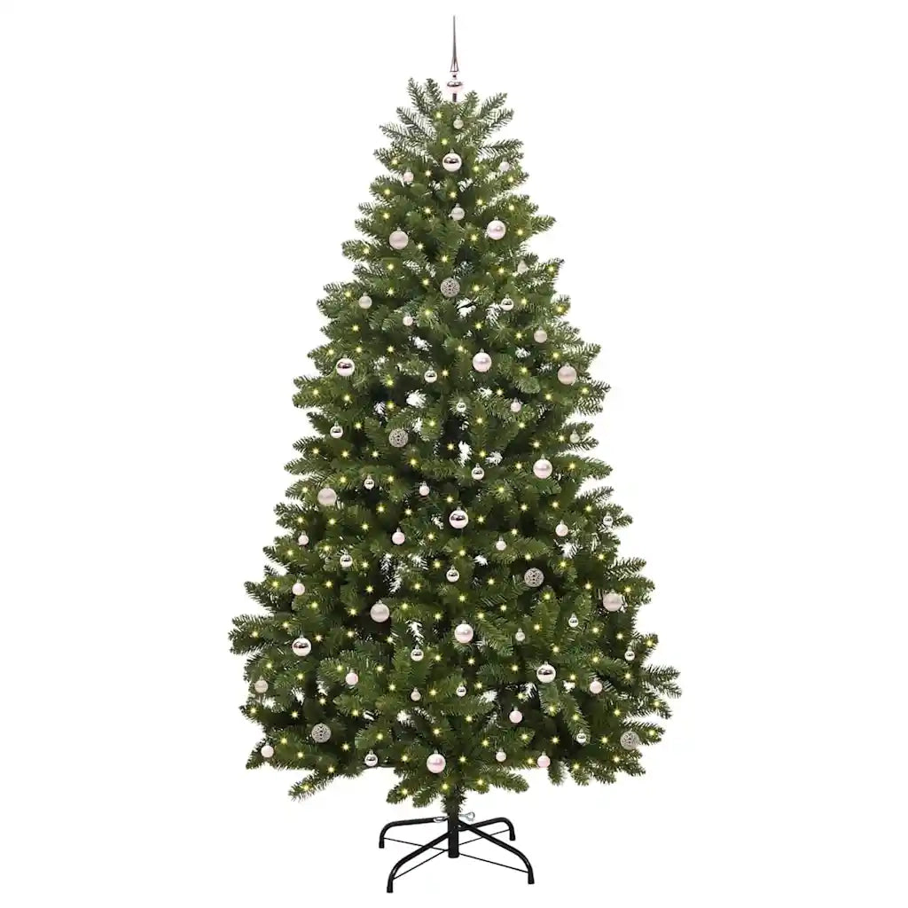 Albero di Natale artificiale Verde 270 cm PVC e Metallo 3395714