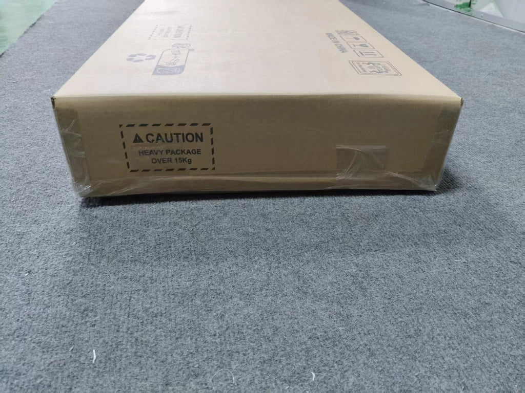 Mobile porta TV con 2 ante e vani aperti, passacavi, per soggiorno e camera da letto, in MDF, noce 110 × 40 × 48 cm