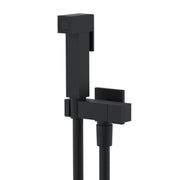 Idroscopino wc doccetta ottone portatile shutoff monogetto con leva ogomondo kit *** finitura- nero quadro, confezione 1