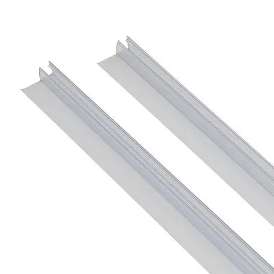 Kit guarnizioni salvagoccia trasparenti 200 cm per box doccia 5-6 mm