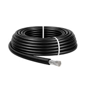 Cavo solare unipolare nero 6 mm² en 50618 per impianti fotovoltaici *** lunghezza metri 10, confezione 1