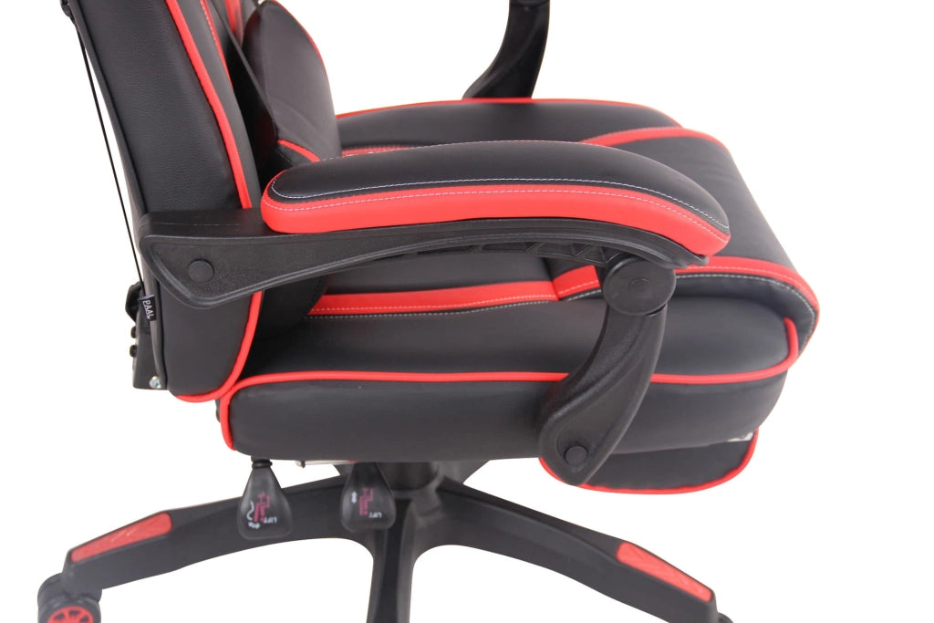 Sedia Gaming Heat In Similpelle nero/rosso